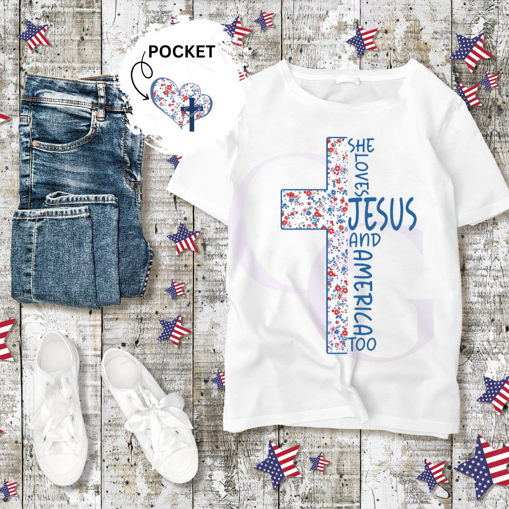 She Loves Jesus and America Too