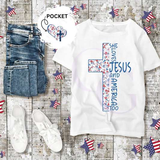 She Loves Jesus and America Too