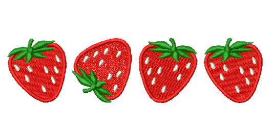 Strawberry Embroidery