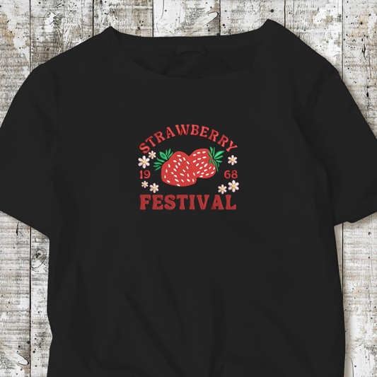 Strawberry Festival Embroidery