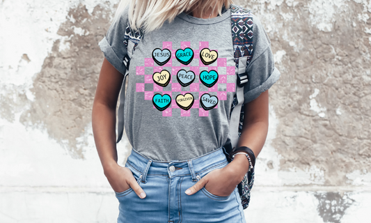 Retro Hearts