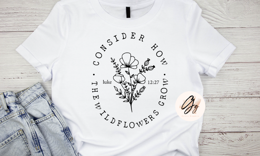 Consider How the Wildflowers Grow