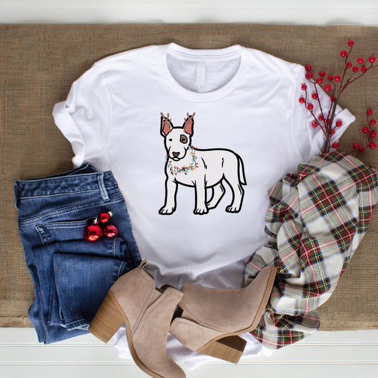 Christmas Bull Terrier